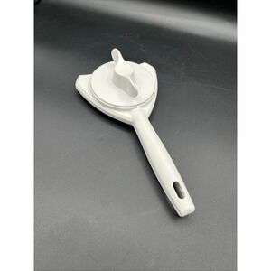 White Adjustable Lid Jar Can Bottle Opener Kitchen Tool Gadget Strain-Free‎
